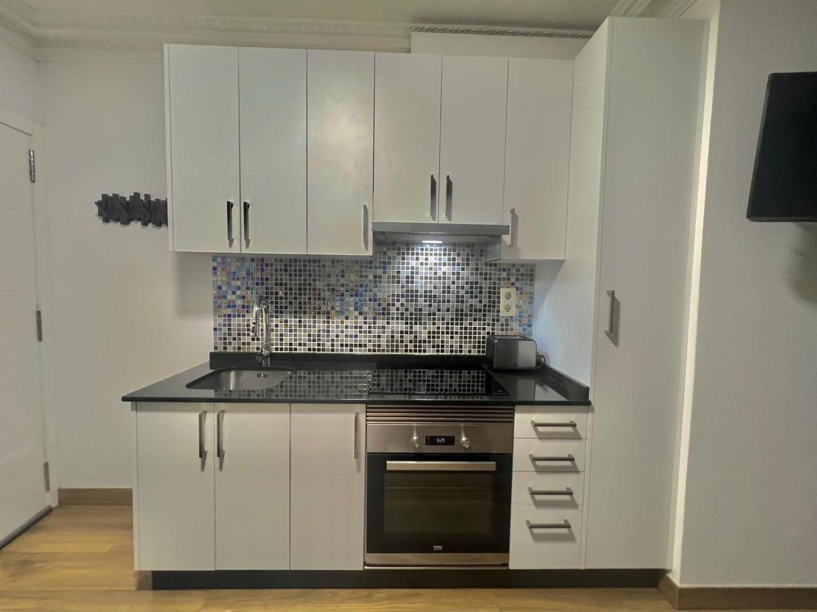 Apartamento Centrico Cerca De La Playa Bueu Exterior foto
